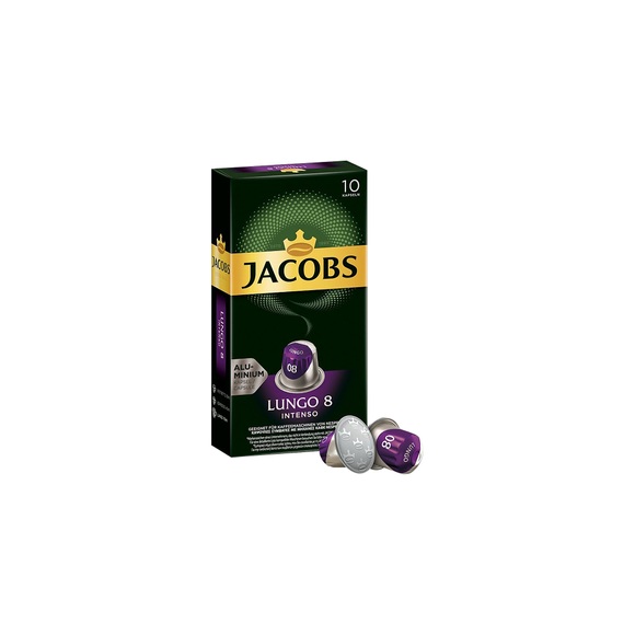 Jacobs Lungo 8 Intenso 10C - Kaffeekapseln