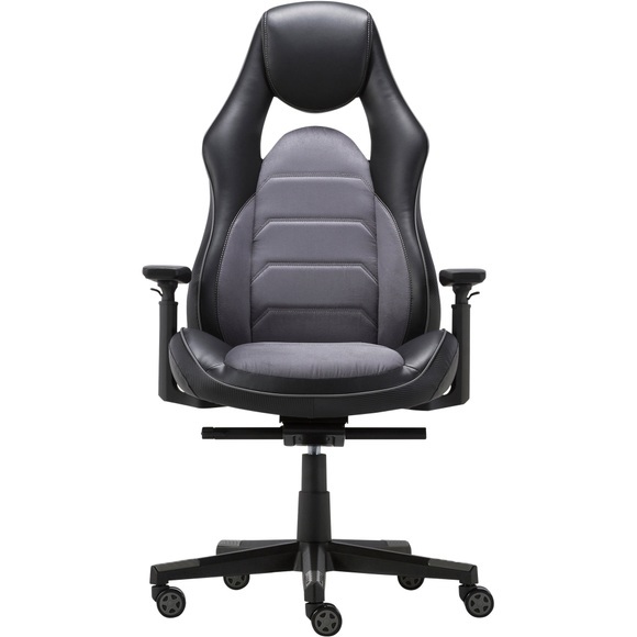 Realspace Synchro Tilt Chefsessel Verstellbare Armlehnen Hades Gebundenes Leder Schwarz