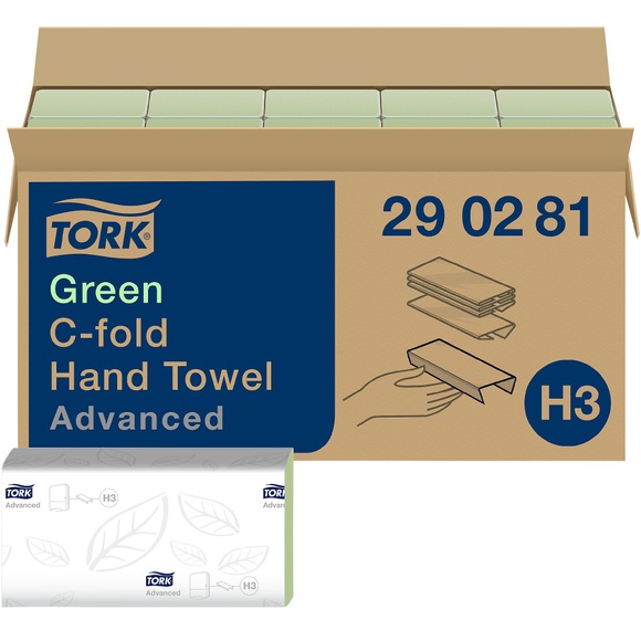 TORK 290281 Papierhandtücher Grün 20 St./Pack. 1 Pckg.
