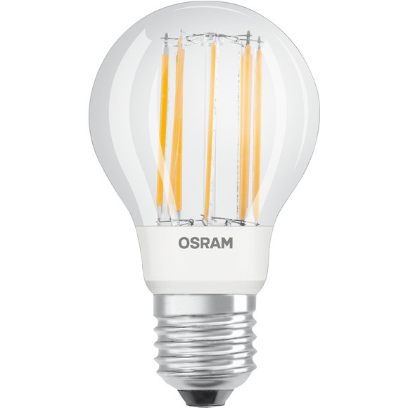 OSRAM LED Superstar 12-W-Filament-LED-Lampe E27, warmweiß, klar, dimmbar, 1521 lm