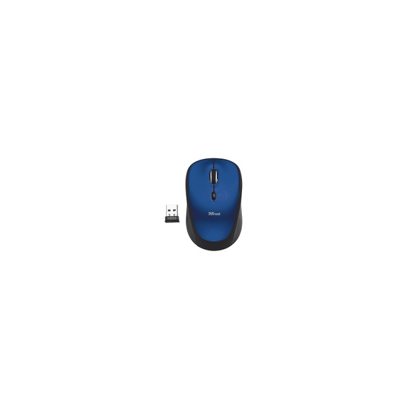 Trust Yvi Wireless Maus blau