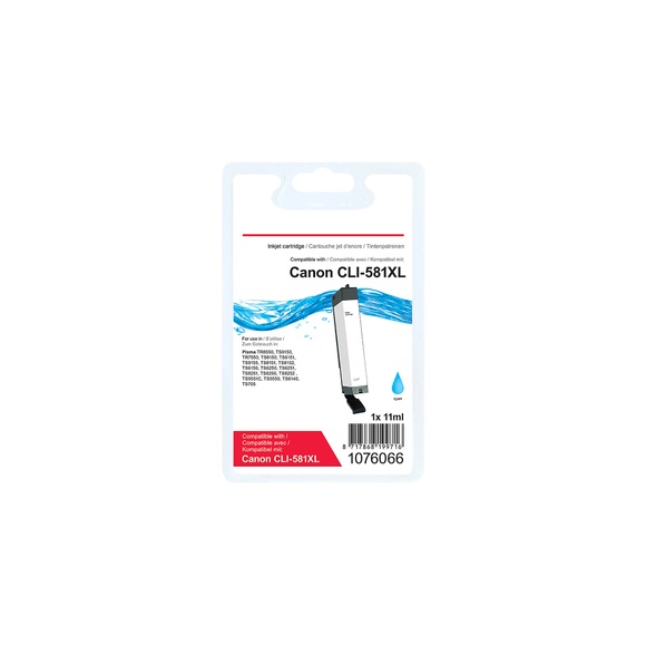 Office Depot Kompatibel Canon CLI-581XL Tintenpatrone Cyan