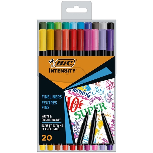 BIC Fineliner Intensity Fine 0.32 mm, 20