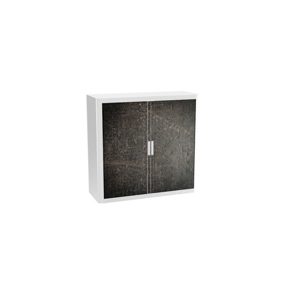PAPERFLOW easyOffice 1M Rollladenschrank 1040x1100x415mm PERSO ALTEN LEDER