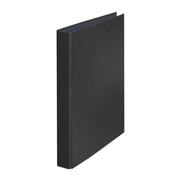 Falken Ringbuch A4 Karton 2 Ringe 25 mm Schwarz