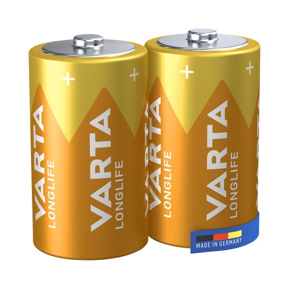 Varta Longlife - D Batterie (Gelb/Blau)