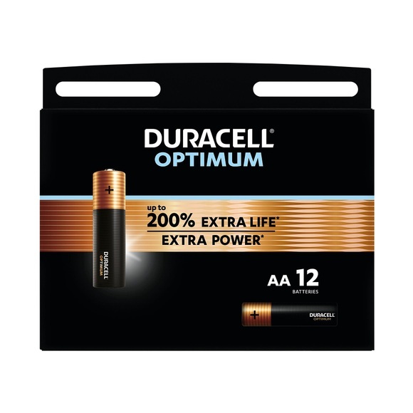 Duracell Batterien Optimum AA 12 Stück
