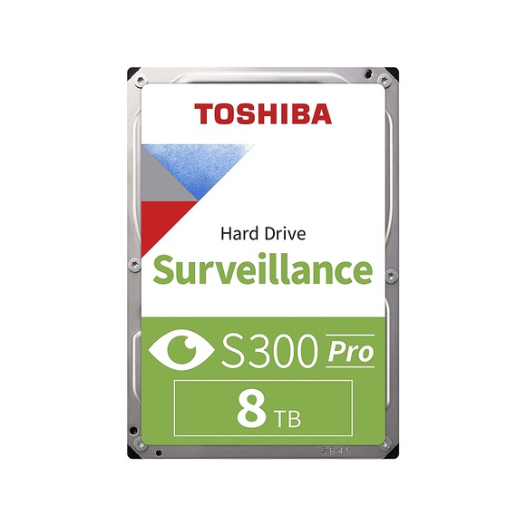 Toshiba S300 Surveillance 8TB 3.5´ Sata (Bulk) HDD Intern