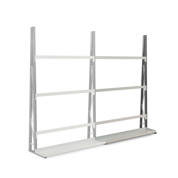 MANORGA Einseitiges Vertikales Anbauregal Epsivol 1.800 x 500 X 2.500 mm