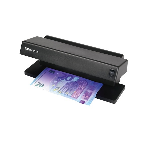 Safescan Falschgeld-Prüfgerät SAFESCAN 45 UV doppelte UV Lampe