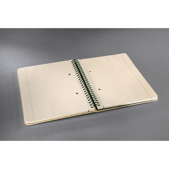 Sigel Spiralblock Nature Edition Conceptum CO672 Hardcover Beige DIN A5 Dot-Lineatur (punktkariert) Anzahl der Blätter: