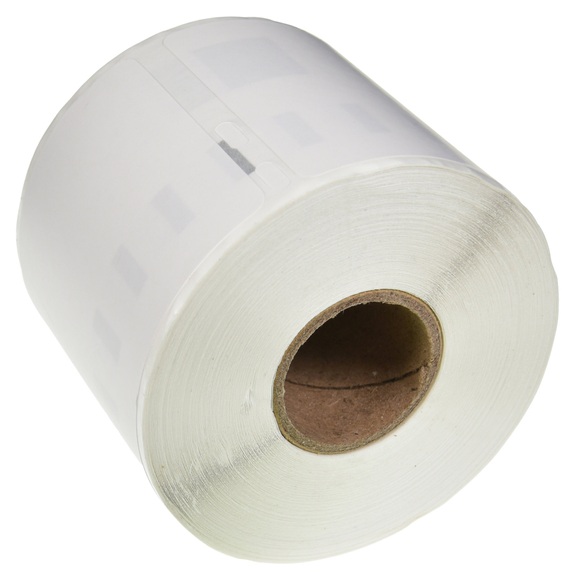 Etikettenrolle 5DY99014-WT Schwarz, Weiss 67 (B) mm