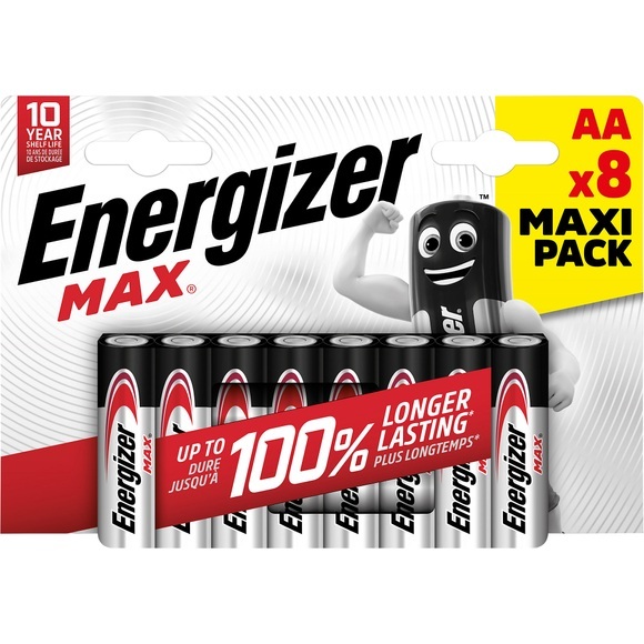 Energizer Max Aa/Lr6 (8Stk.) Batterie