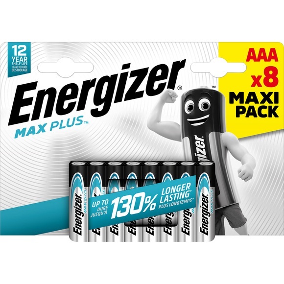 Energizer MaxPlus AAA 8 Stk. Batterie
