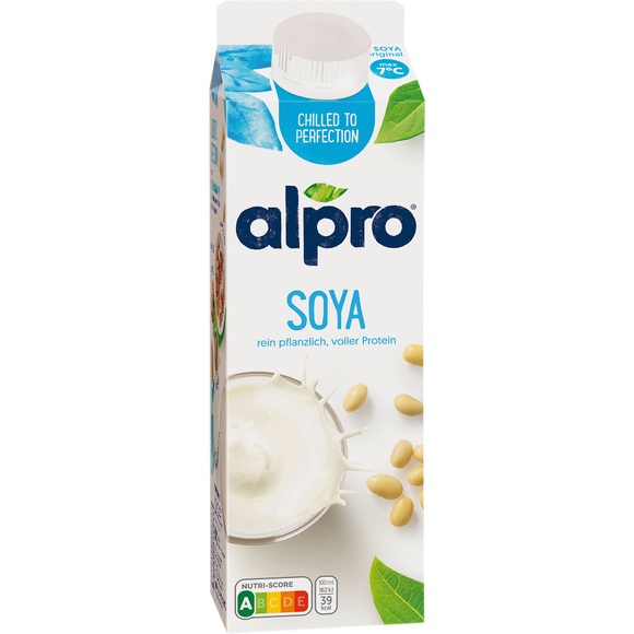 Alpro Sojamilch Natürlich 12 Stück à 1 L