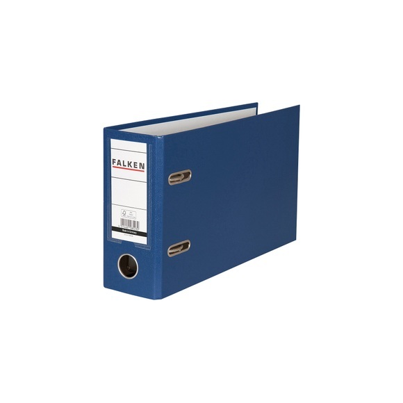 Falken Ordner 11285780000F A5 Blau 80 mm (B)