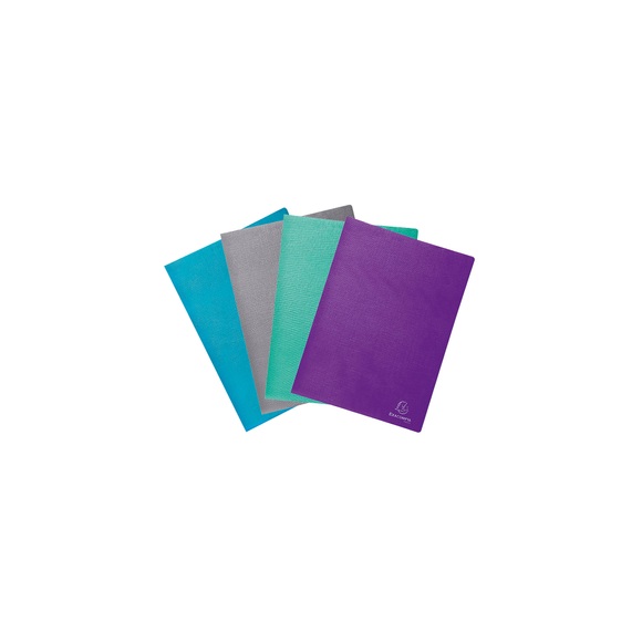 Exacompta Sichtbuch 88620E A4 Farbig sortiert Recycled PP 240 x 320 mm 4 Stück