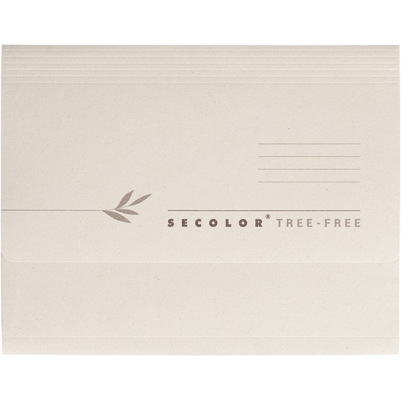 Jalema Secolor Tree-Free Mappen DIN A4 PaperWise-Karton 230 x 310 mm Creme 10 Stück
