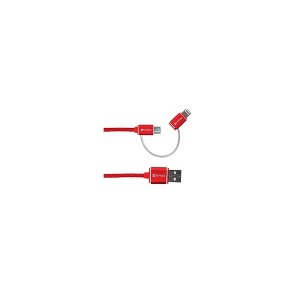 Skross 2.700260 - Ladekabel und Synchronisation (Rot)