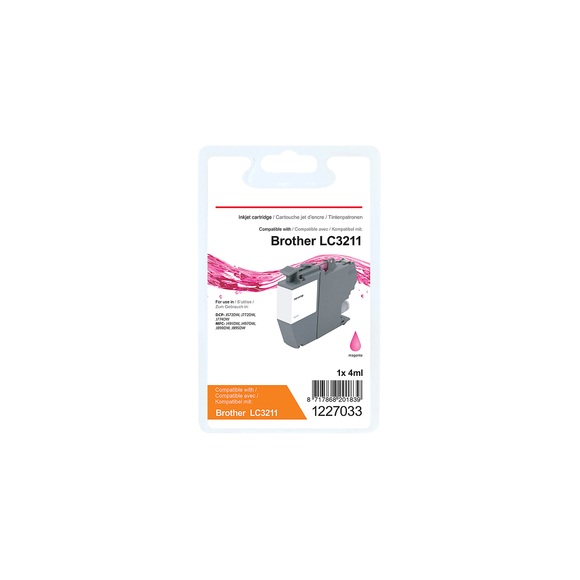 Office Depot LC3211 Tintenpatron Brother Kompatibel Magenta