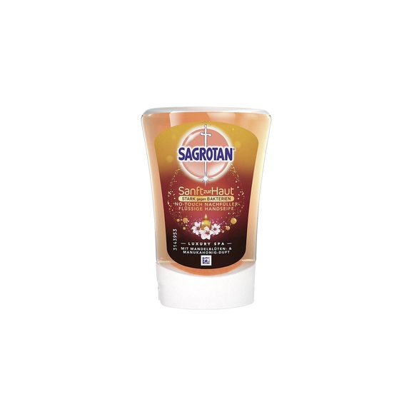 Sagrotan No-Touch Seife Nachfüllpackung Flüssig Mandelblüte und Manuka Honig 250 ml