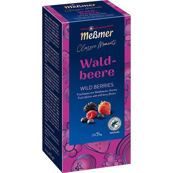Meßmer Waldbeere Tee 25 Stück à 2.5g