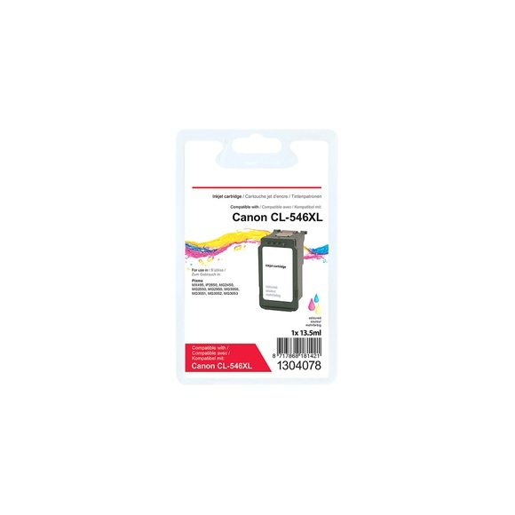 Kompatible Office Depot Canon CL-546XL Tintenpatrone Mehrfarbig