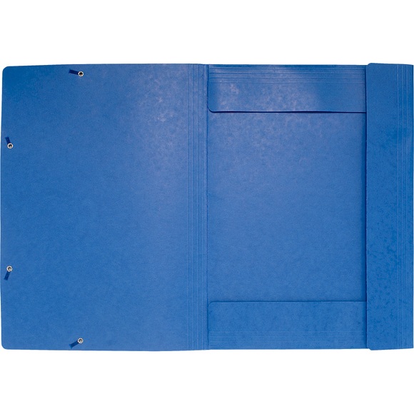 Exacompta Flügelmappe 59507E DIN A3 Blau Karton 32 x 0,5 x 44 cm 5 Stück