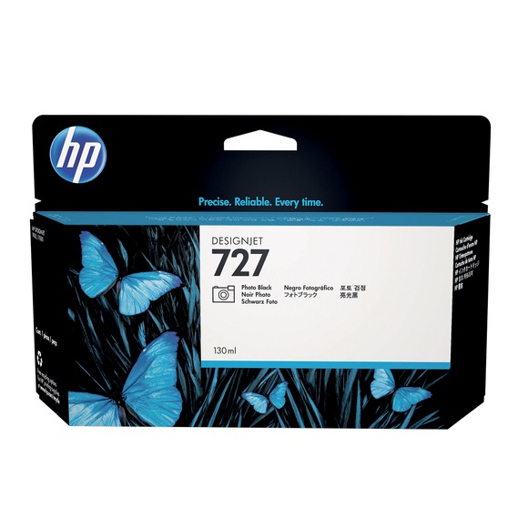 HP 727 Fotoschwarz DesignJet Druckerpatrone, 130 ml