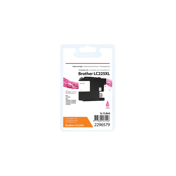 Kompatible Office Depot Brother LC225XL Tintenpatrone Magenta