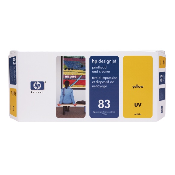 Hewlett-Packard HP Druckkopf Nr. 83 (C4963A) Yellow