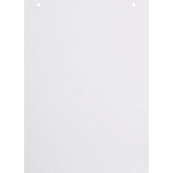 Niceday Wall Mountable Blanko Flipchart-Papier Perforiert A1 50gsm 50 Blatt