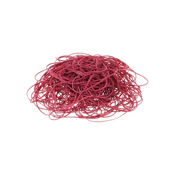 Office Depot Gummibänder 150 x 1,5 mm Ø 100 mm Rot 500 g