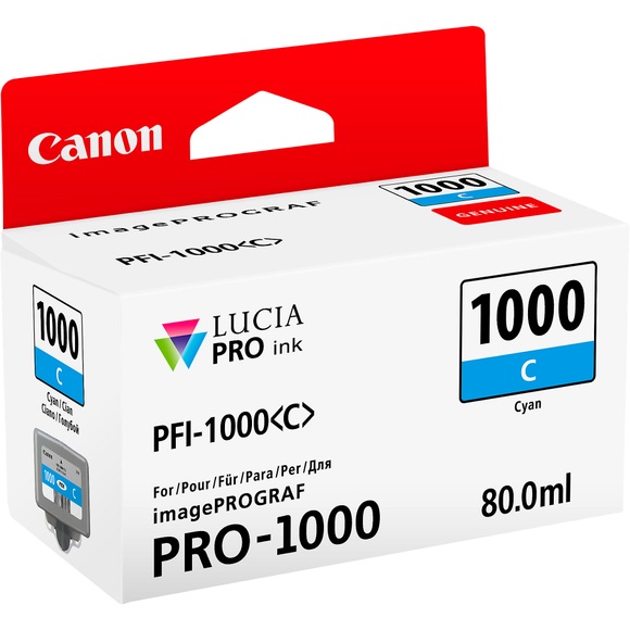 Canon Pfi-1000 cyan Tintenpatrone