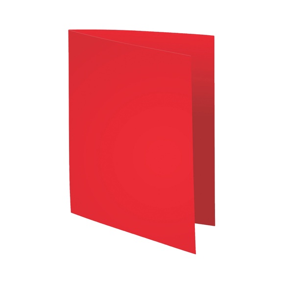 Exacompta Einlegmappe Super 60 DIN A4 Rot Karton 22 x 31 cm 250 Stück