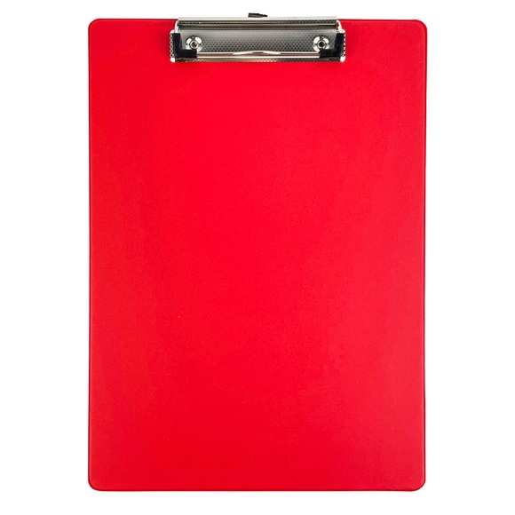 Office Depot Klemmbrett Rot DIN A4 Polypropylen