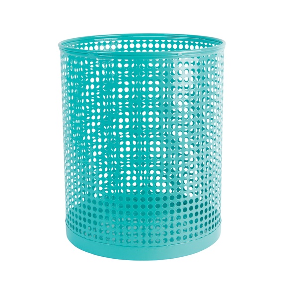 Foray Abfalleimer Aqua 13L Mesh Metall, Kunststoff 24 x 29 cm