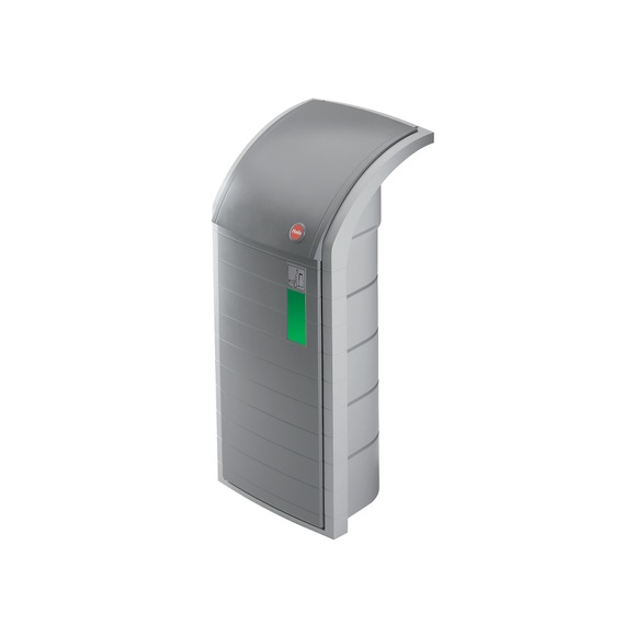 Hailo Wertstoffbehälter ProfiLine WSB-K Volumen 120 l, BxHxT 500 x 1120 x 450 mm grau