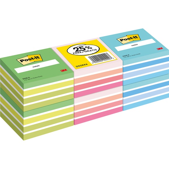 3M Notizzettel Post-it 7,6 x 7,6 cm W?rfel