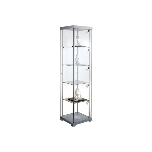 Kerkmann Vitrine Expoline Transparent 425 x 425 x 1.800 mm