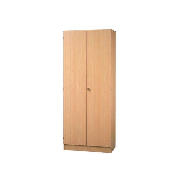 Schrank Solid, 2 Türen, stapelbar, Höhe 2.004 mm, Buche