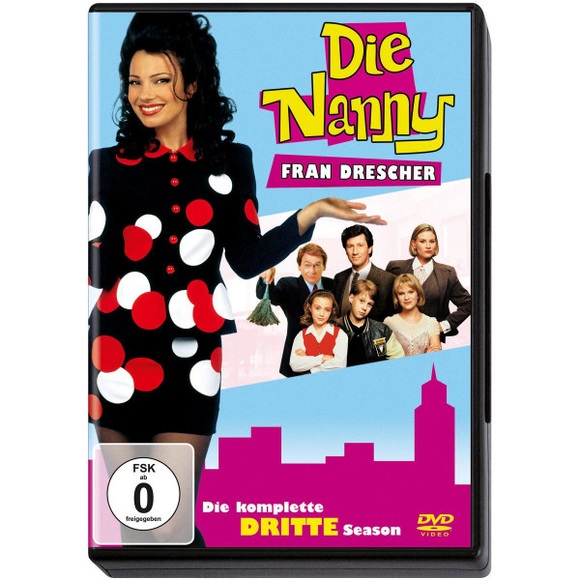 Die Nanny. Season.3, 3 DVDs