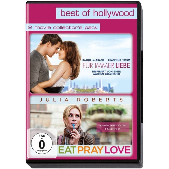 Für immer Liebe / Eat, Pray, Love, 2 DVDs