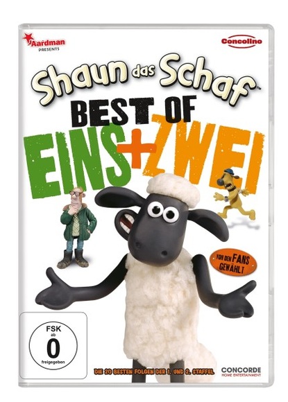 Shaun das Schaf- Best Of Eins + Zwei, 2 DVD
