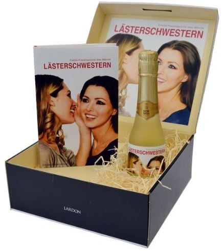 Lästerschwestern Geschenkbox - Buch & Prosecco