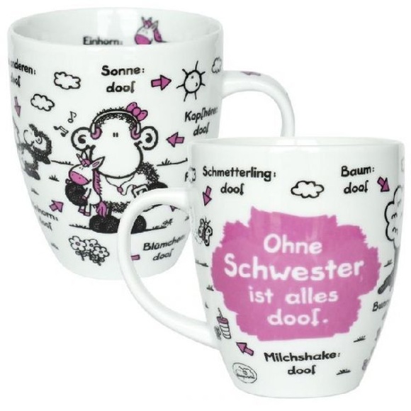 Tasse Ohne Schwester ist alles doof