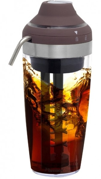 Bestron Cocktail Mixer 0.5l taupe