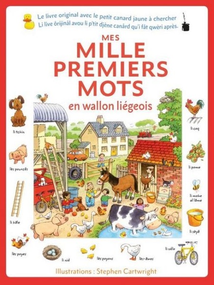 Mes mille premiers mots en wallon liégeois