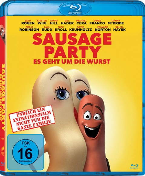 Sausage Party - Es geht um die Wurst, 1 Blu-ray