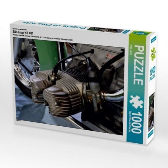 CALVENDO Puzzle Zündapp KS 601 1000 Teile Lege-Größe 64 x 48 cm Foto-Puzzle Bild von Ingo Laue